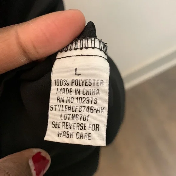 Sheer Ruffle Button Up Top - Picture 6 of 6